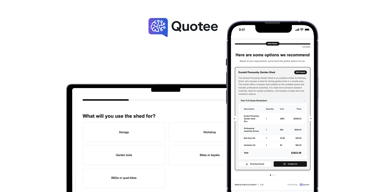 Quotee - AI Quoting Assistant